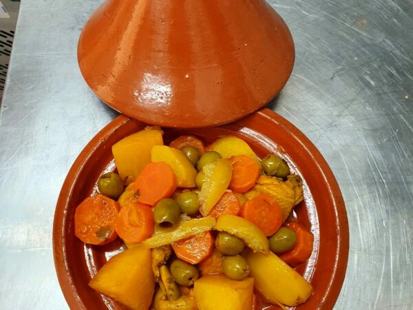 Tajine Poulet Citron Confit